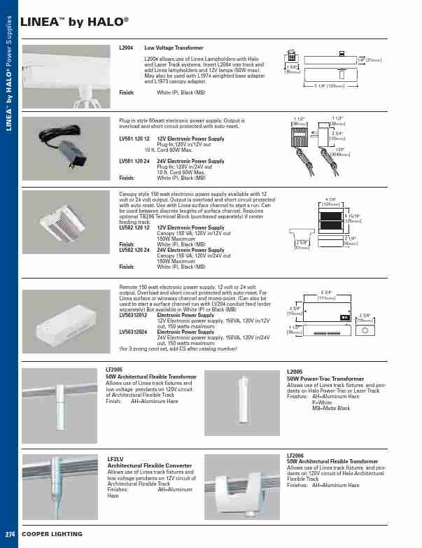Cooper Lighting Power Supply LF2006-page_pdf